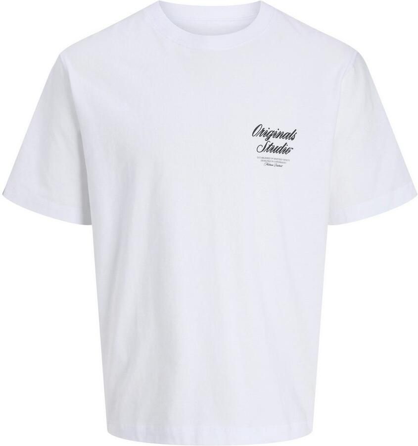 Jack & Jones Shirt met korte mouwen JORNORREBRO TYPO TEE SS CREW NECK NOOS