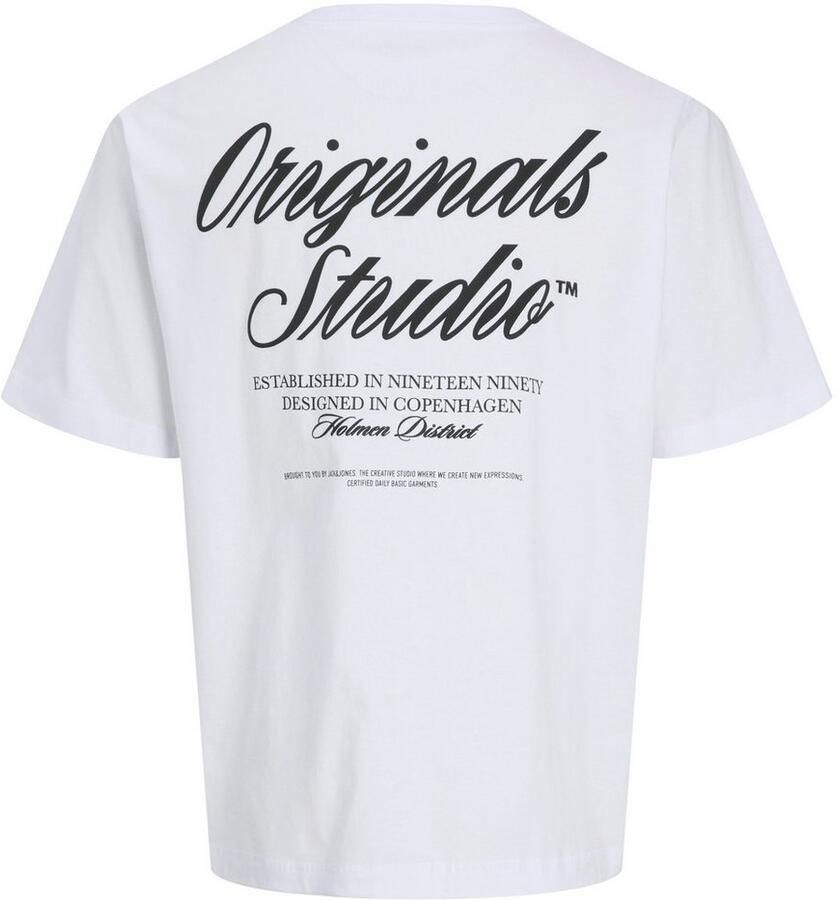 Jack & Jones Shirt met korte mouwen JORNORREBRO TYPO TEE SS CREW NECK NOOS - Foto 2