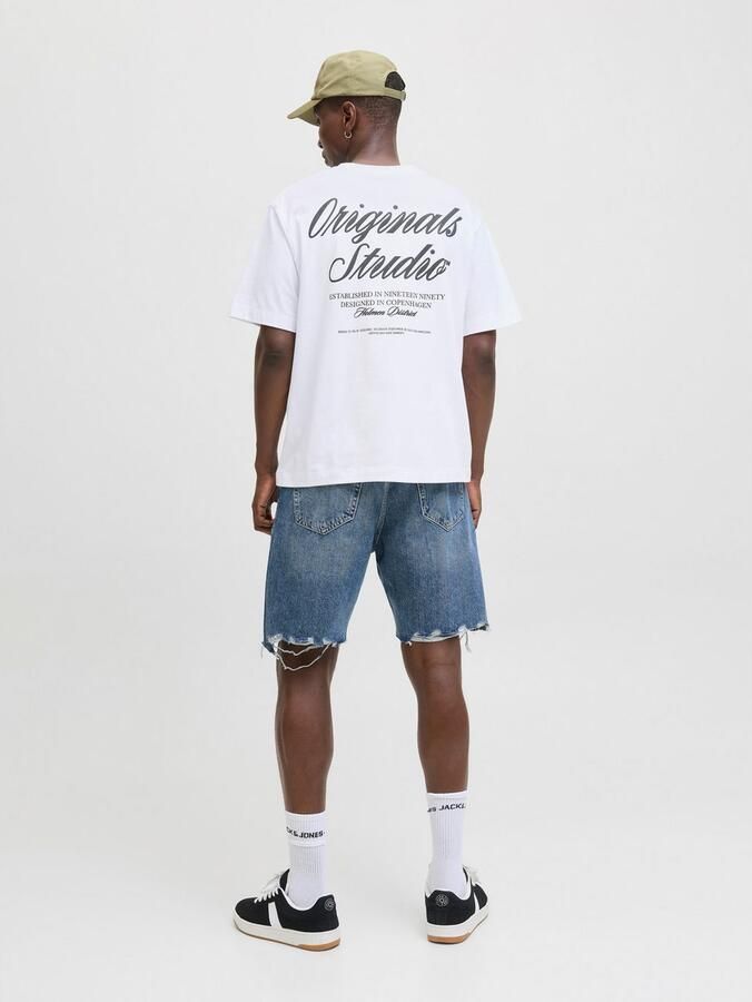Jack & Jones Shirt met korte mouwen JORNORREBRO TYPO TEE SS CREW NECK NOOS - Foto 6