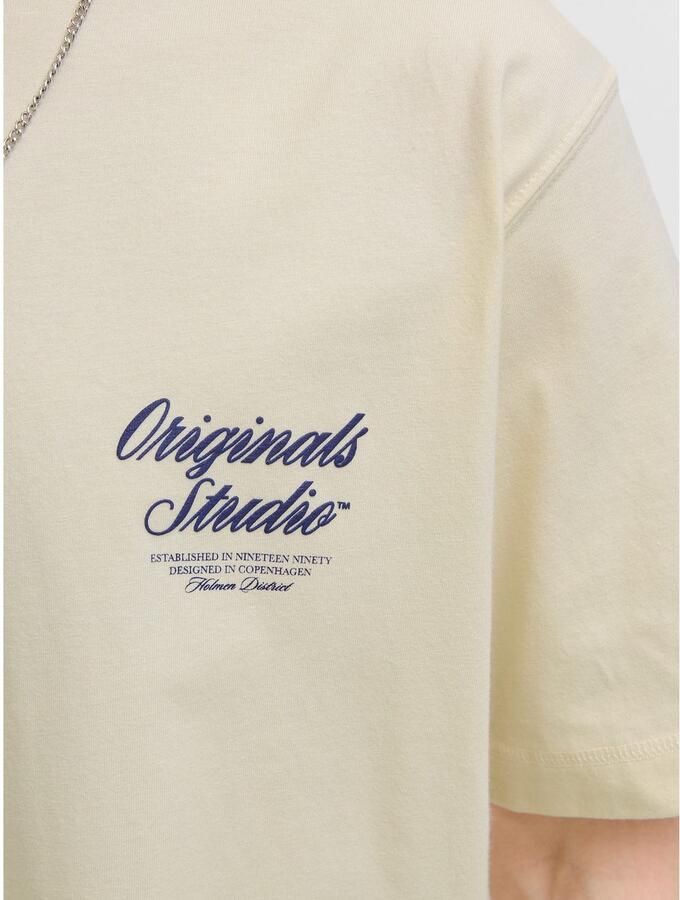 Jack & Jones Shirt met korte mouwen JORNORREBRO TYPO TEE SS CREW NECK NOOS - Foto 6