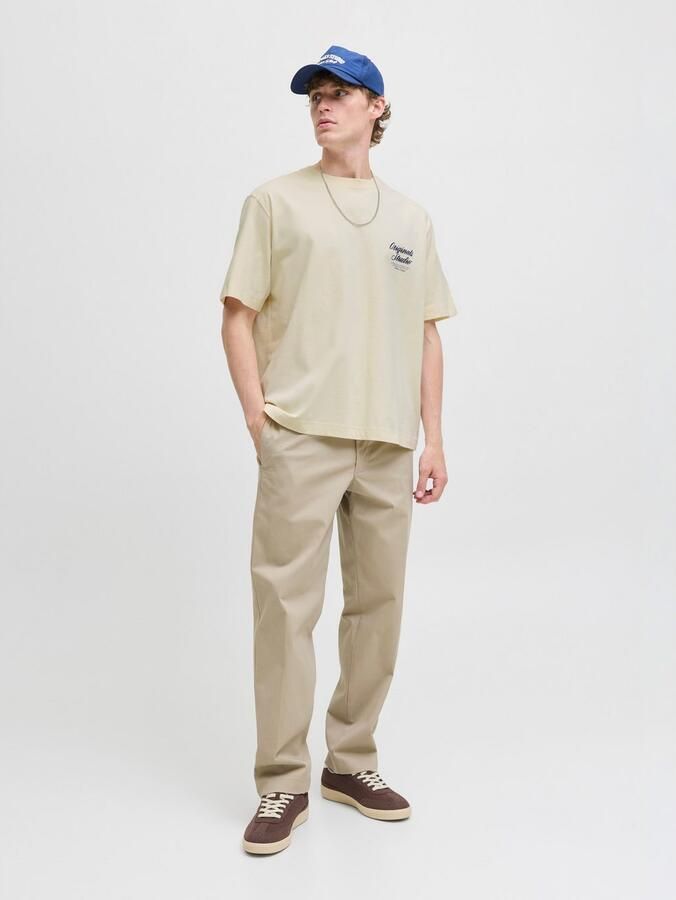 Jack & Jones Shirt met korte mouwen JORNORREBRO TYPO TEE SS CREW NECK NOOS - Foto 8