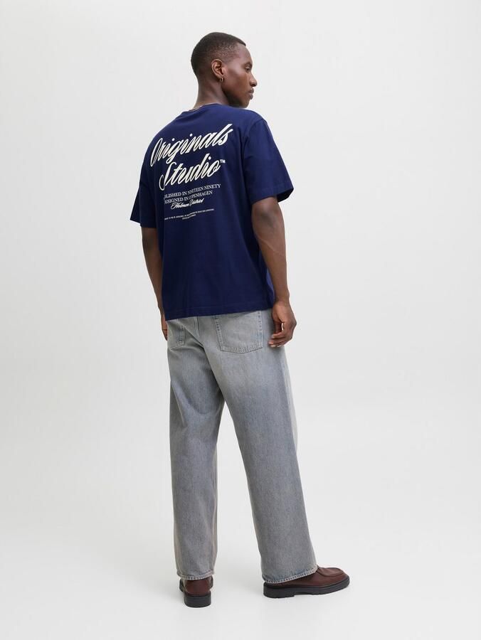 Jack & Jones Shirt met korte mouwen JORNORREBRO TYPO TEE SS CREW NECK NOOS - Foto 5