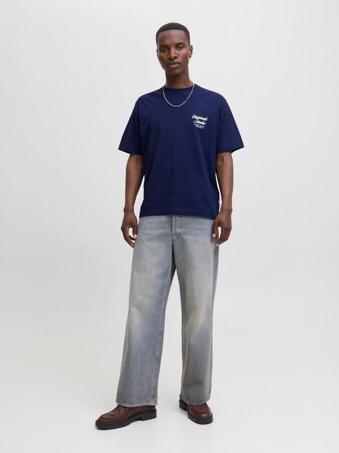 Jack & Jones Shirt met korte mouwen JORNORREBRO TYPO TEE SS CREW NECK NOOS - Foto 9