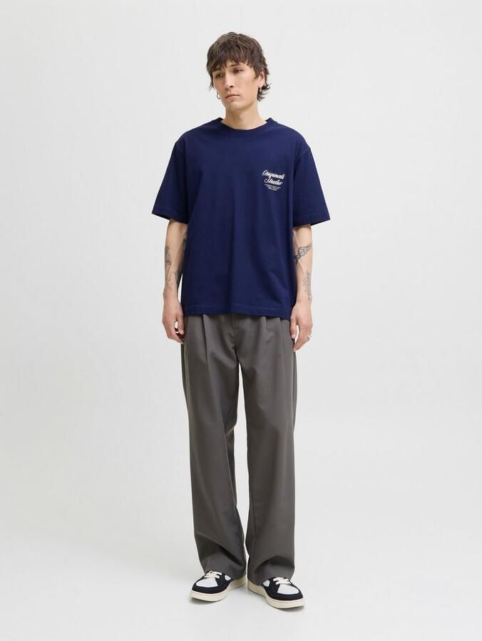 Jack & Jones Shirt met korte mouwen JORNORREBRO TYPO TEE SS CREW NECK NOOS - Foto 7
