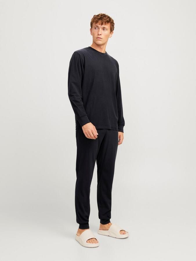 Jack & Jones Shirt met lange mouwen JACSOLID LOUNGE SET W NOOS (set 2-delig) - Foto 8