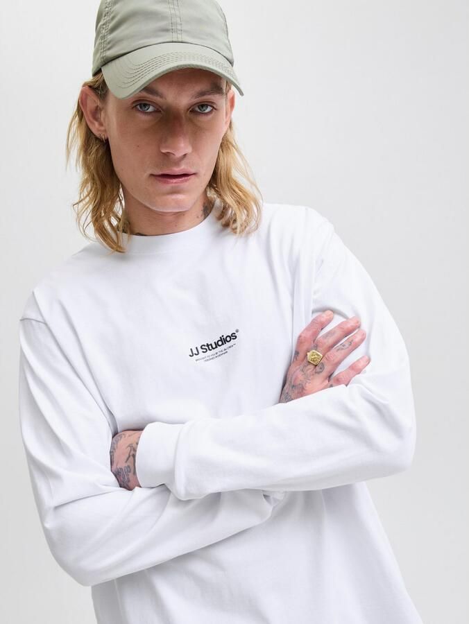 Jack & Jones Shirt met lange mouwen JJESOHO TEE LS CREW NECK NOOS - Foto 3