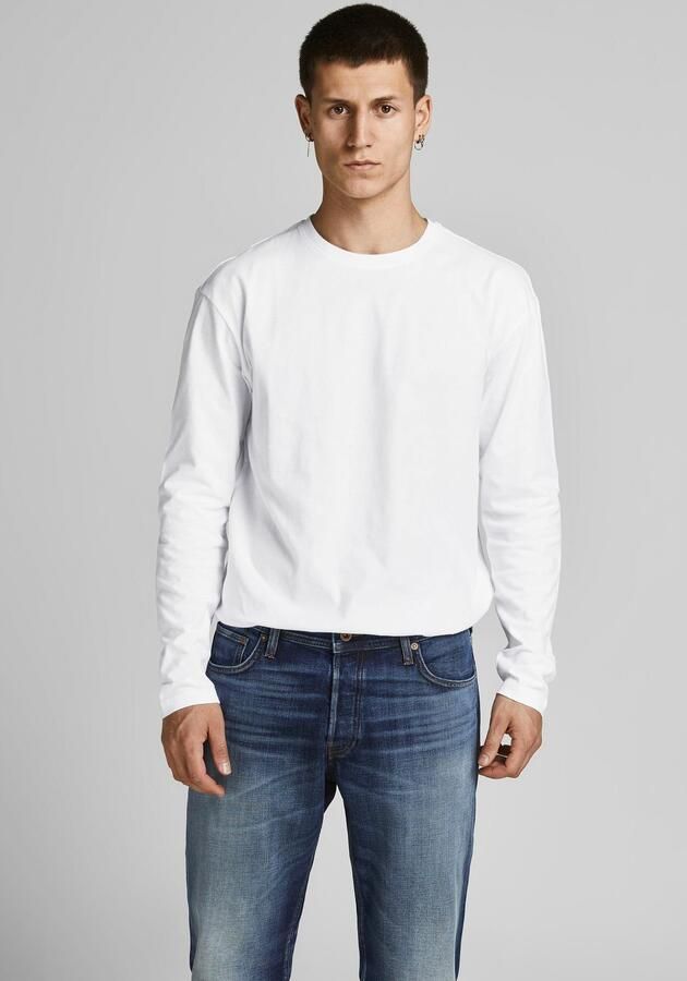 Jack & jones T-Shirt Lange Mouw Jack & Jones T-shirt manches longues Jack Jones Basics blanc - Foto 11
