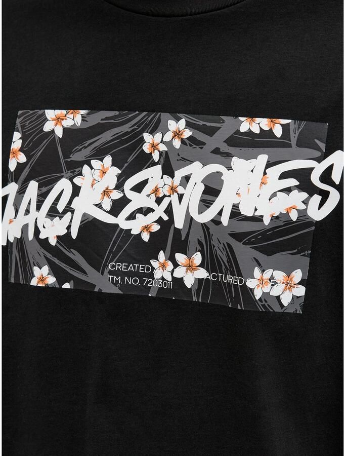 Jack & Jones Shirt met print JJHAWAII SHAPE TEE SS CREW NECK - Foto 2