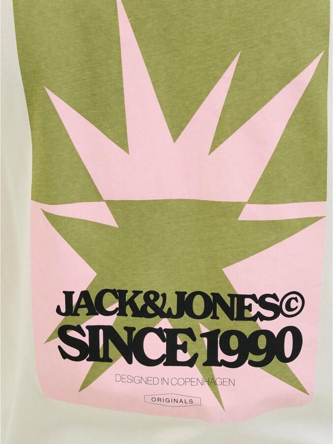 Jack & Jones Shirt met print JORTAVIRA POSTER TEE SS CREW NECK - Foto 6