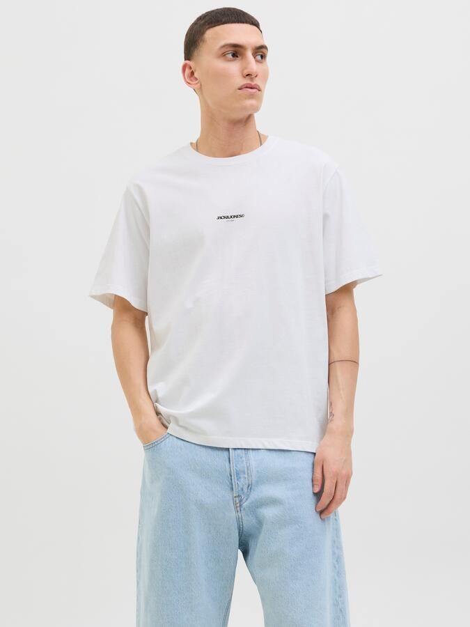 Jack & Jones Shirt met print JORTAVIRA POSTER TEE SS CREW NECK - Foto 8