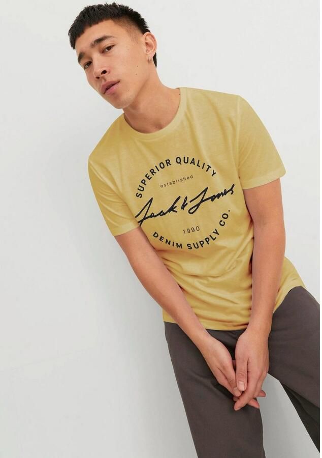 Jack & Jones Shirt met ronde hals JJACE TEE SS CREW NECK - Foto 3