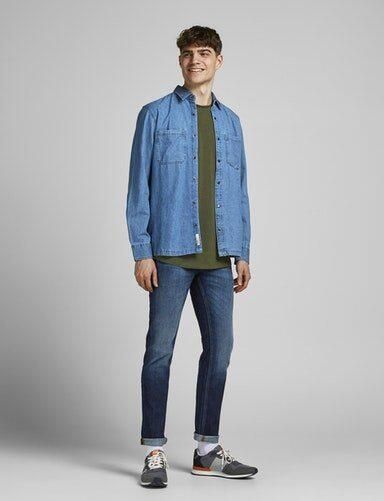 Jack & Jones Shirt met ronde hals JJEBASHER TEE O-NECK SS NOOS - Foto 9