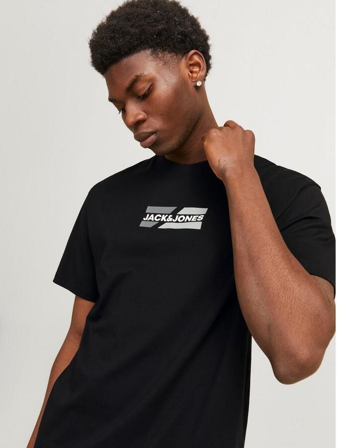 Jack & Jones Shirt met ronde hals JJECORP GRAPHIC TEE SS O-NECK NOOS - Foto 4