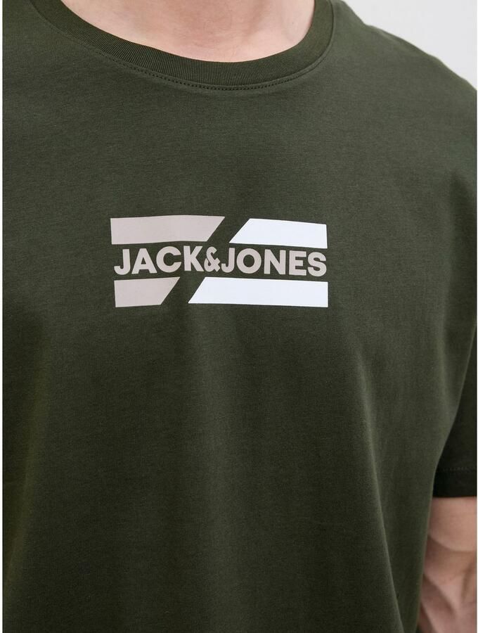 Jack & Jones Shirt met ronde hals JJECORP GRAPHIC TEE SS O-NECK NOOS - Foto 3