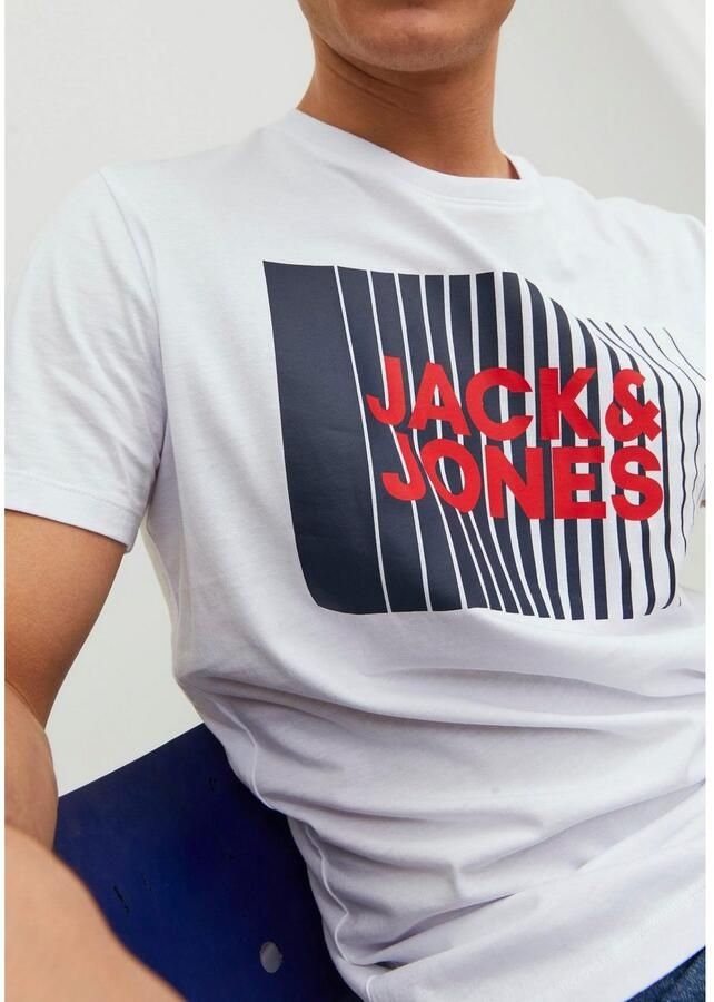 Jack & Jones Shirt met ronde hals JJECORP LOGO TEE PLAY SS O-NECK NOOS - Foto 4