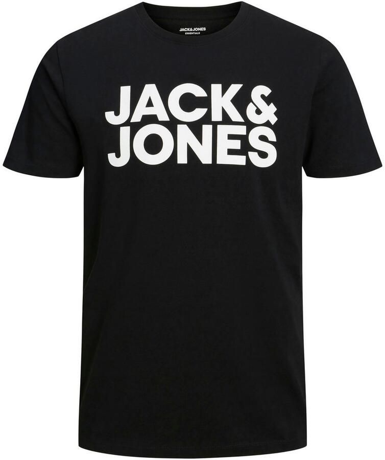 Jack & Jones Shirt met ronde hals JJECORP LOGO TEE SS O-NECK 3PK MP NOOS (set 3-delig)