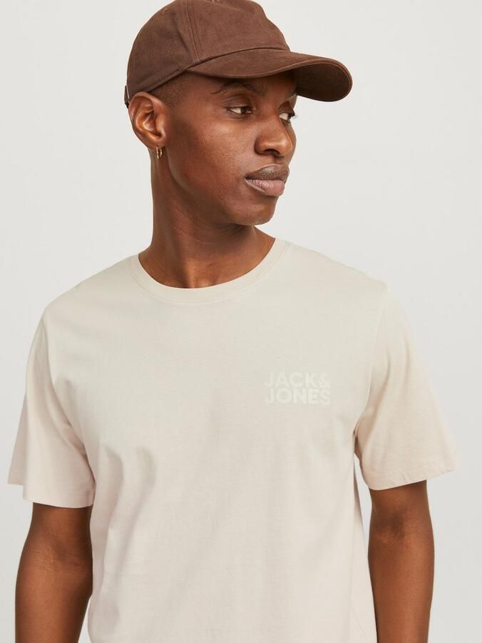 Jack & Jones Shirt met ronde hals JJECORP met logo-print en klassieke ronde hals - Foto 3