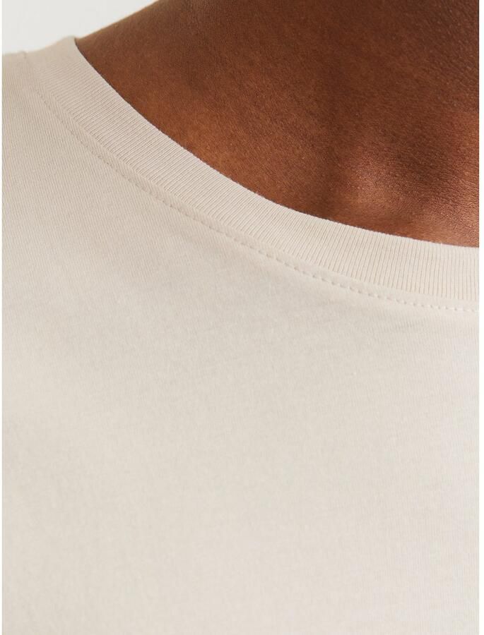 Jack & Jones Shirt met ronde hals JJECORP met logo-print en klassieke ronde hals