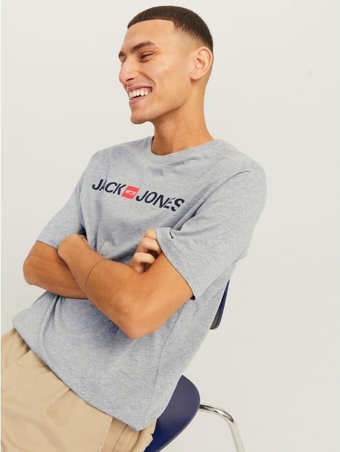 Jack & Jones Shirt met ronde hals JJECORP OLD LOGO TEE SS O-NECK NOOS - Foto 4