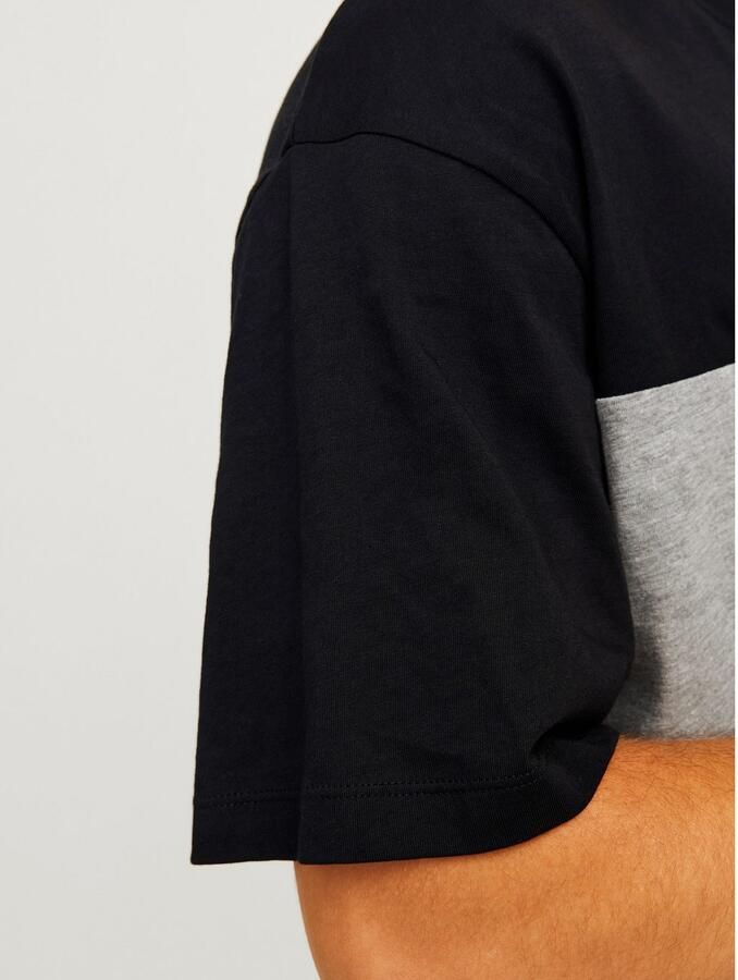 Jack & Jones Shirt met ronde hals JJELEGACY BLOCKING TEE SS O-NECK NOOS - Foto 4