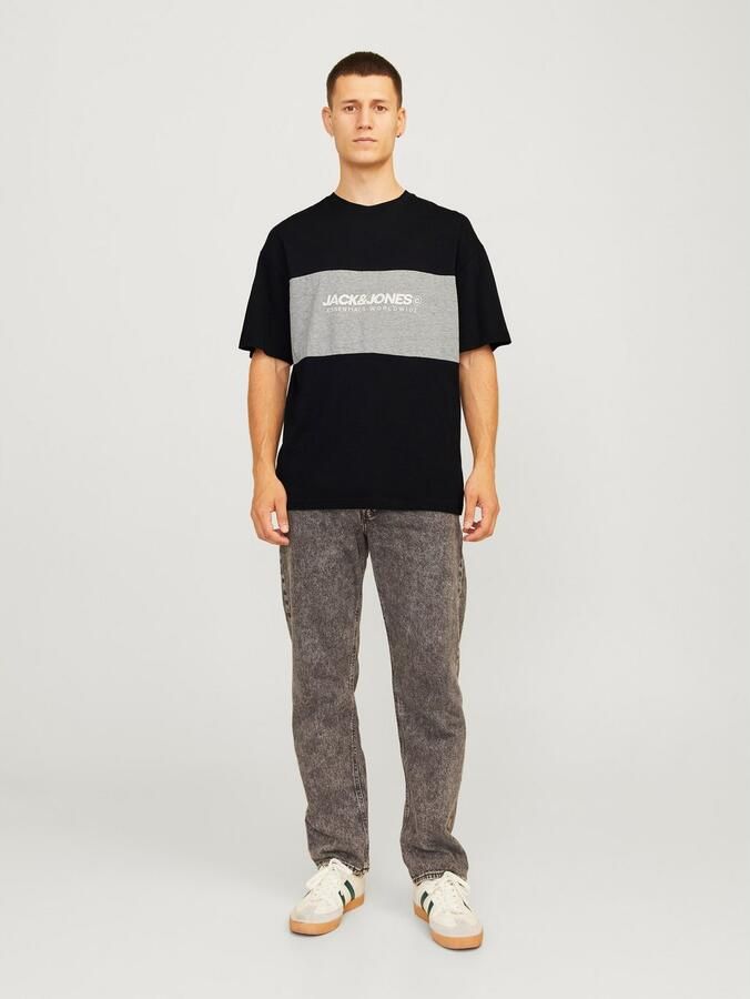 Jack & Jones Shirt met ronde hals JJELEGACY BLOCKING TEE SS O-NECK NOOS - Foto 6