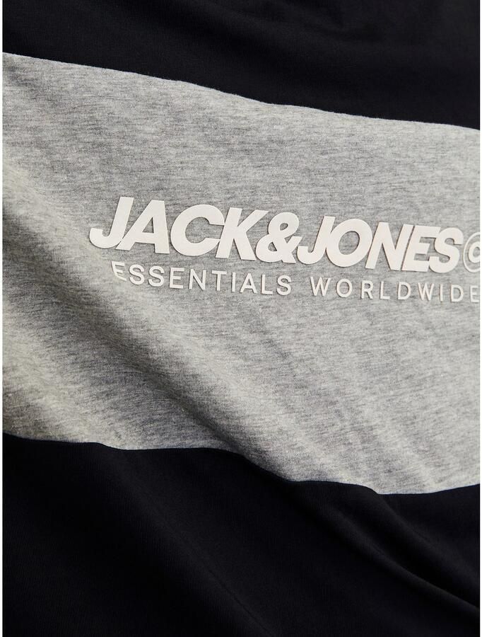 Jack & Jones Shirt met ronde hals JJELEGACY BLOCKING TEE SS O-NECK NOOS - Foto 3