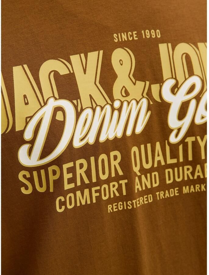 Jack & Jones Shirt met ronde hals JJELOGO TEE SS O-NECK 2 COL AW25 SN - Foto 2