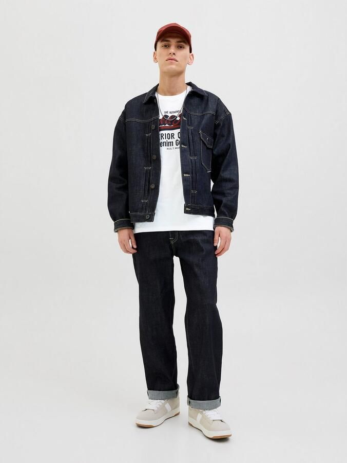 Jack & Jones Shirt met ronde hals JJELOGO TEE SS O-NECK 2 COL AW25 SN - Foto 2