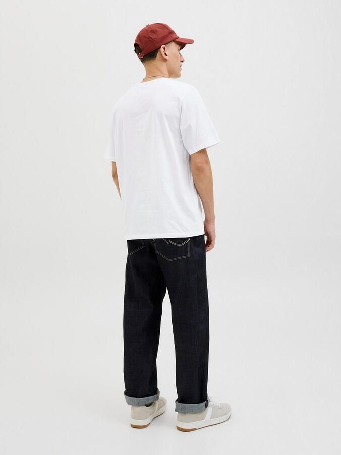 Jack & Jones Shirt met ronde hals JJELOGO TEE SS O-NECK 2 COL AW25 SN - Foto 3