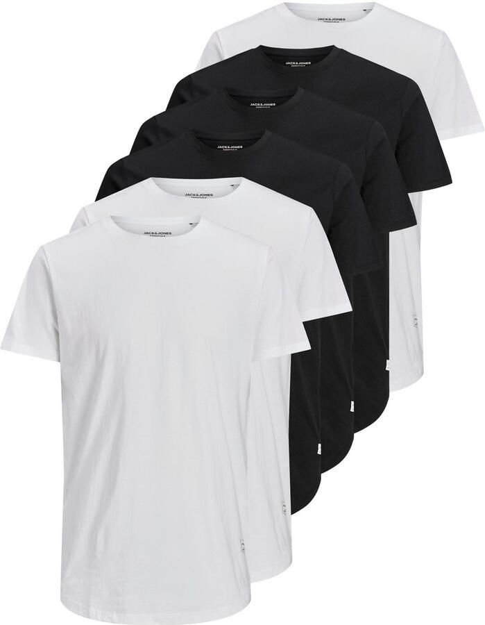 Jack & Jones Shirt met ronde hals JJENOA TEE SS CREW NECK 7PK MP NOOS (set 7-delig) - Foto 3