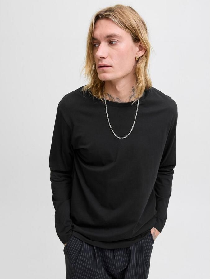 Jack & Jones Shirt met ronde hals JJEORGANIC BASIC TEE LS O-NECK NOOS - Foto 5