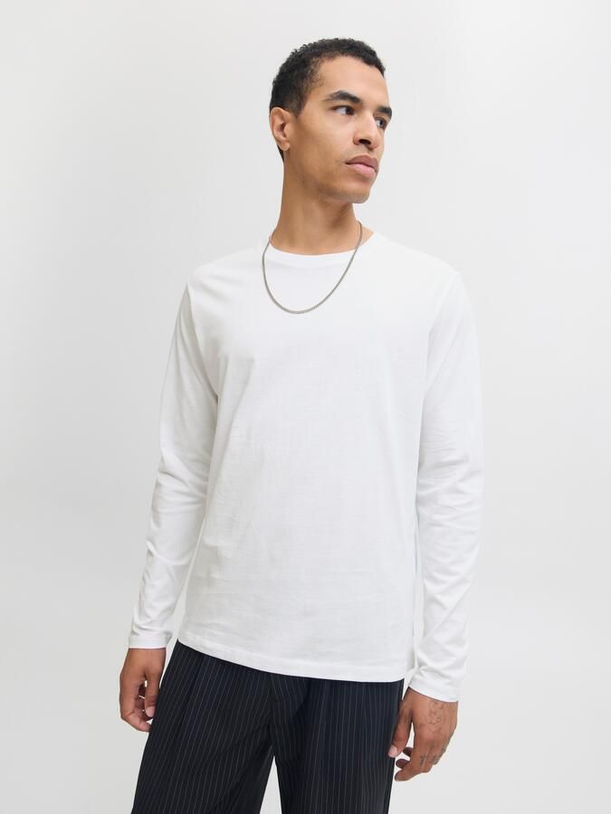 Jack & Jones Shirt met ronde hals JJEORGANIC BASIC TEE LS O-NECK NOOS - Foto 6