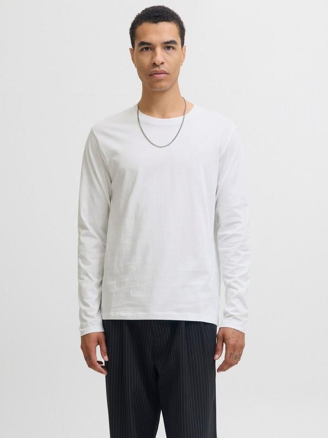 Jack & Jones Shirt met ronde hals JJEORGANIC BASIC TEE LS O-NECK NOOS - Foto 5