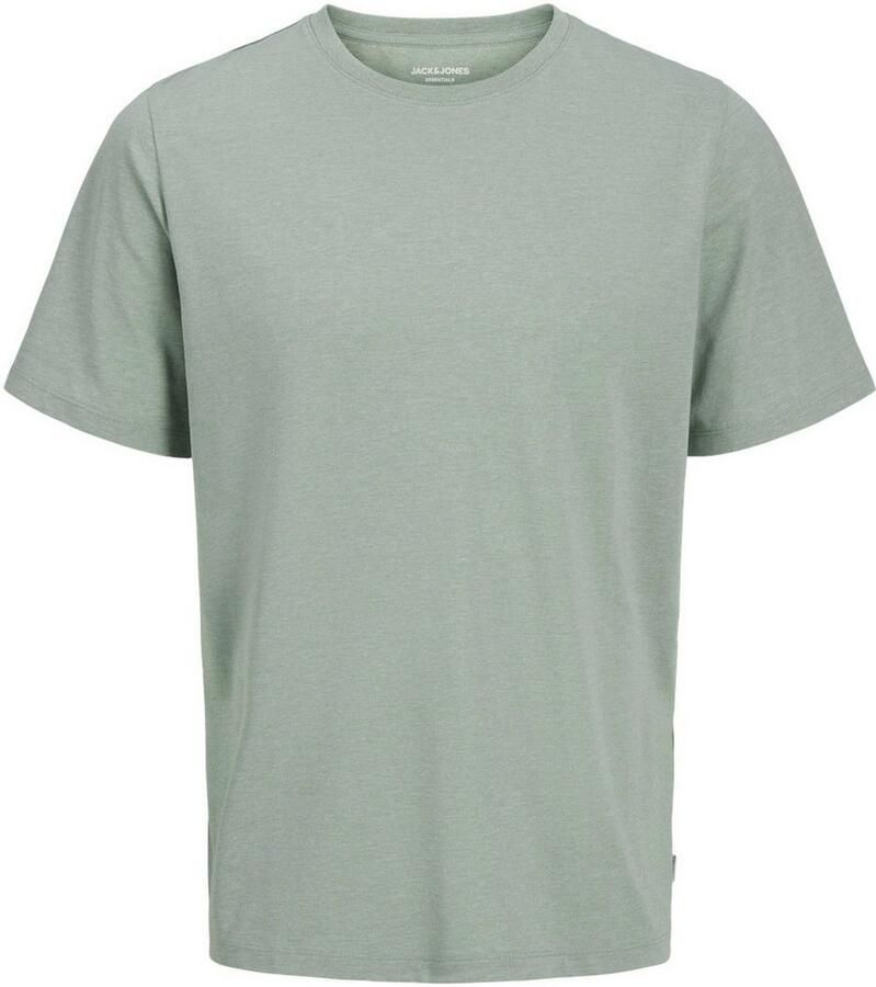 Jack & Jones Shirt met ronde hals JJEORGANIC MELANGE TEE SS O-NECK NOOS