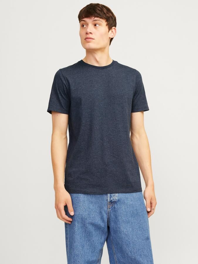 Jack & Jones Shirt met ronde hals JJEORGANIC MELANGE TEE SS O-NECK NOOS - Foto 7