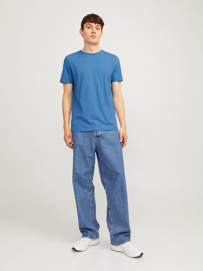 Jack & Jones Shirt met ronde hals JJEORGANIC MELANGE TEE SS O-NECK NOOS - Foto 5