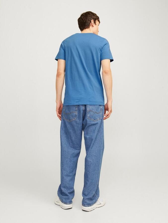 Jack & Jones Shirt met ronde hals JJEORGANIC MELANGE TEE SS O-NECK NOOS - Foto 6