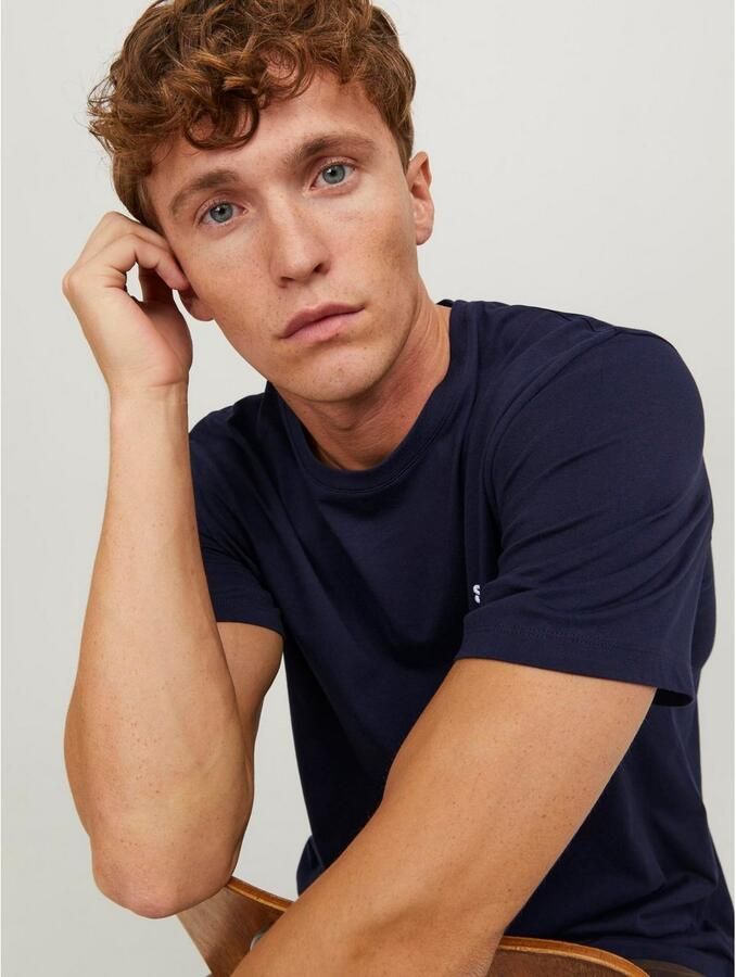 Jack & Jones Shirt met ronde hals JJEPAULOS TEE SS CREW NECK NOOS - Foto 3