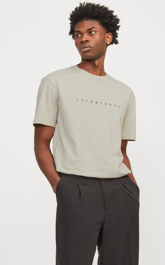 Jack & Jones Shirt met ronde hals JJESTAR met pigmentprint en katoengevoel - Foto 8