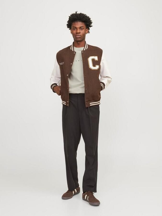 Jack & Jones Shirt met ronde hals JJESTAR met pigmentprint en katoengevoel - Foto 5