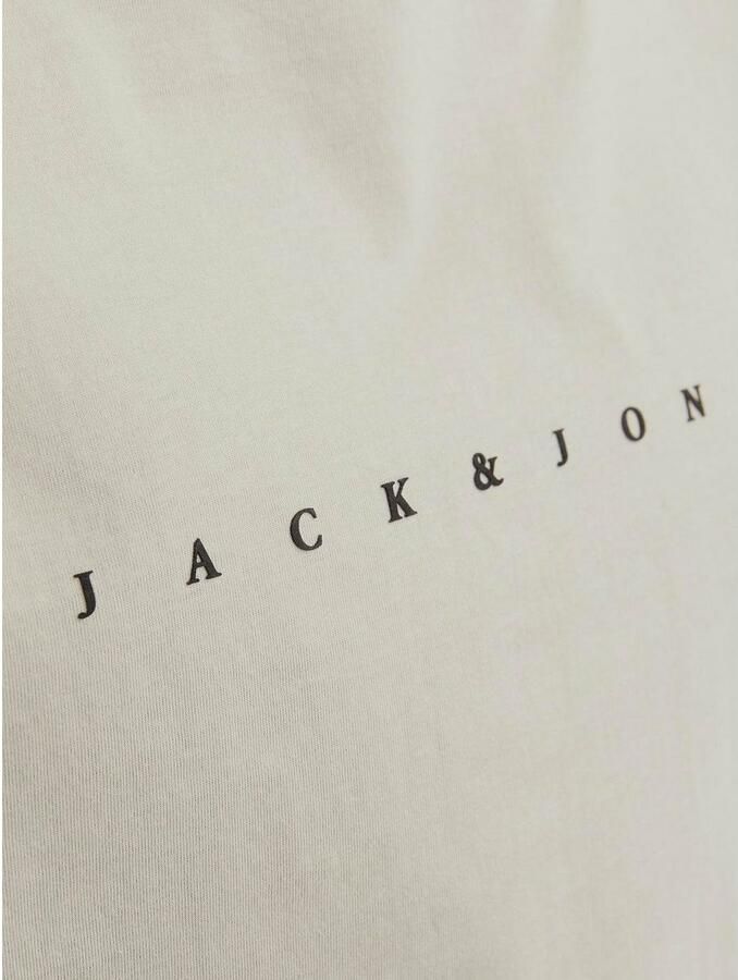 Jack & Jones Shirt met ronde hals JJESTAR met pigmentprint en katoengevoel - Foto 4