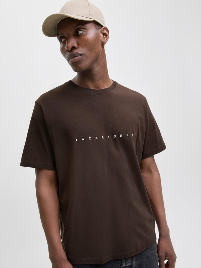 Jack & Jones Shirt met ronde hals JJESTAR met pig tprint en katoengevoel - Foto 7