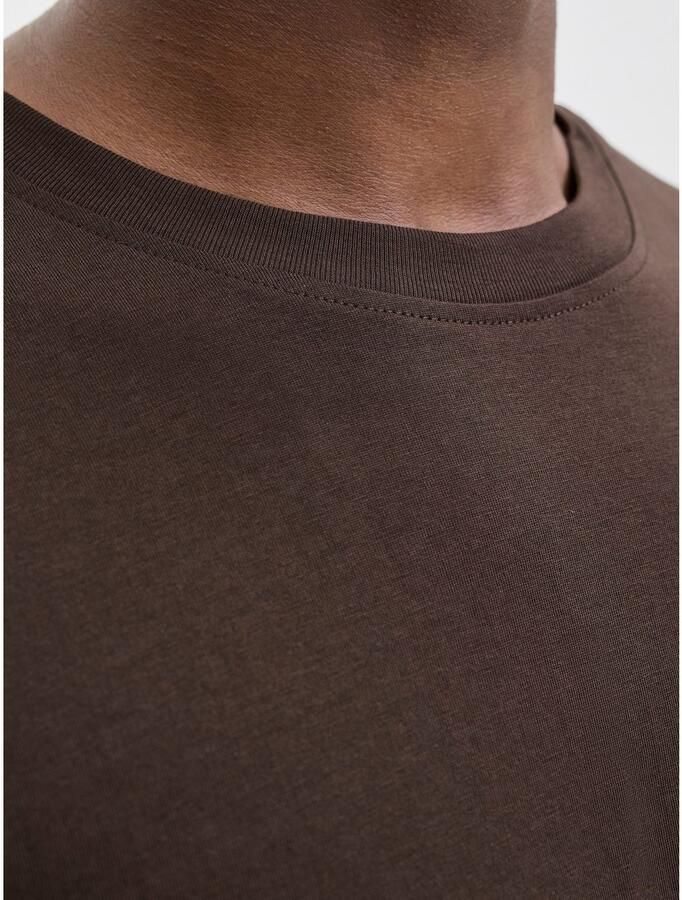 Jack & Jones Shirt met ronde hals JJESTAR met pig tprint en katoengevoel - Foto 2