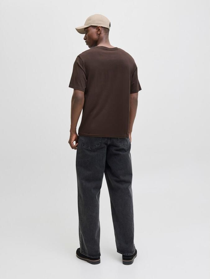 Jack & Jones Shirt met ronde hals JJESTAR met pig tprint en katoengevoel - Foto 6