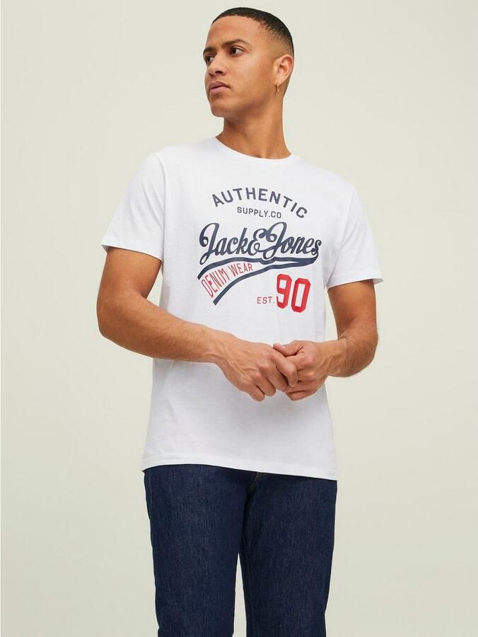 Jack & Jones Shirt met ronde hals JJETHAN TEE SS CREW NECK 3PK MP NOOS (3-delig Set van 3) - Foto 7