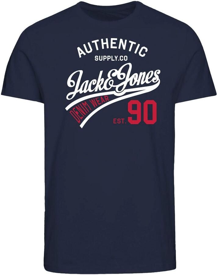 Jack & Jones Shirt met ronde hals JJETHAN TEE SS CREW NECK 3PK MP NOOS (3-delig Set van 3) - Foto 3