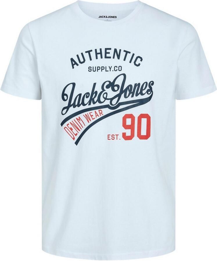 Jack & Jones Shirt met ronde hals JJETHAN TEE SS CREW NECK 3PK MP NOOS (3-delig Set van 3) - Foto 2
