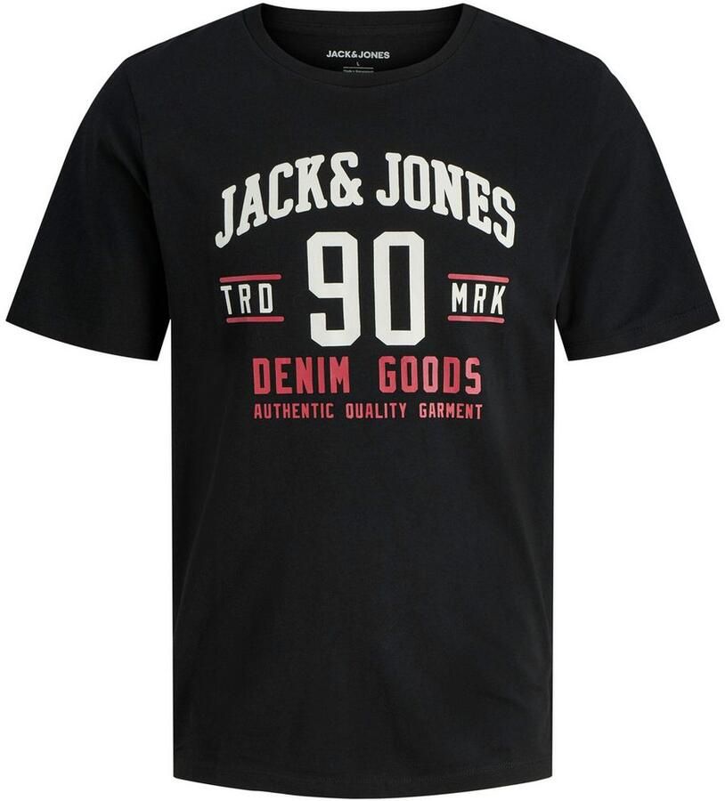 Jack & Jones Shirt met ronde hals JJETHAN TEE SS CREW NECK 3PK MP NOOS (set 3-delig)