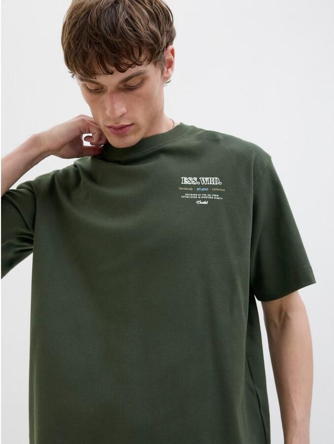 Jack & Jones Shirt met ronde hals JJEURBAN EDGE STUDIO TEE SS O-NECK NOOS