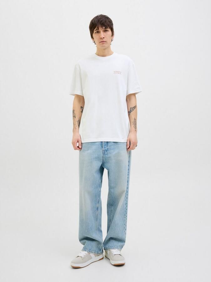 Jack & Jones Shirt met ronde hals JJSUMMER VIBES TEE SS CREW NECK LN - Foto 8